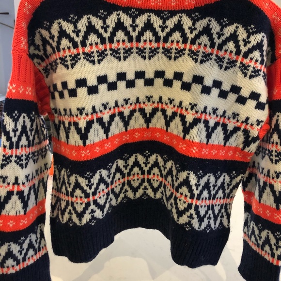 J. Crew Festive Fair Isle 100% Wool Sweater - Picture 5 of 7